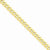 14K Yellow Gold Beveled Curb Chain