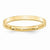 14k Yellow Gold 2.5mm Standard Flat Comfort Fit Wedding Band