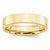 14k Yellow Gold 5mm Standard Flat Comfort Fit Wedding Band