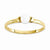 14k Yellow Gold 3.25mm Cultured Pearl Ring