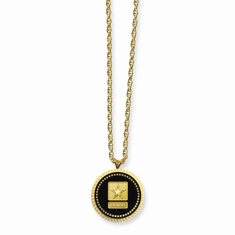 Army 28K Gold-Plated Necklace