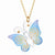 Blue Butterfly Necklace