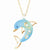 Turquoise Dolphin Necklace