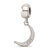 Sterling Silver LogoGamma Phi Beta Crescent Moon Bead