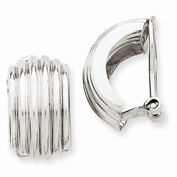 14k White Gold Non-pierced Earrings