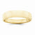 14k Yellow Gold 5mm Tapered Wedding Band