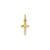 Small Cross Charm in 14k Gold