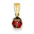 14k Gold Enameled Ladybug Charm hide-image