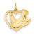 14k Gold Peace Bird Charm hide-image