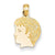 14k Gold boy Charm hide-image