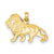 14k Gold Lion Charm hide-image