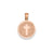 Reversible Cross & GOD BLESS Charm in 14k Rose Gold