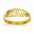 14k Yellow Gold Filigree Baby Ring