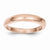 14k Rose Gold Polished Band Ring