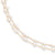 Gold-Plated Two Strand Glass Pearl Necklace