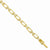 Gold Plated Link Cz Bracelet