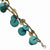 Silver-Tone Turquoise Hamba Wood & Sequin Bracelet