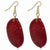 Gold-tone Patani Seed Dangle Earrings