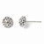 14k White Gold Polished Post Earrings