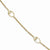 14K Yellow Gold Polished Anklet Bracelet