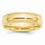 14k Yellow Gold 6mm Milgrain Comfort Wedding Band