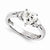 14k White Gold white Forever Brilliant Ring