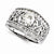 14k White Gold Moisssanite Ring