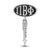 Pi Beta Phi Oval With Arrow Charm Dangle Bead in Sterling Silver