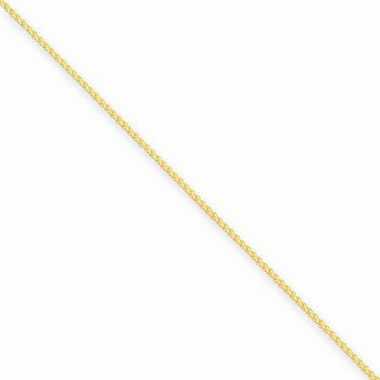 14K Yellow Gold Spiga Chain