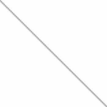 14K White Gold Parisianwheat Chain