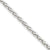 14K White Gold Parisian Wheat Chain