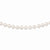 14K Yellow Gold 7-7.5Mm White Akoya Saltwater Cultured Pearl Bracelet