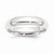 Platinum 5mm Half-Round Comfort Fit Lightweight Wedding Band