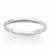 Platinum 3mm Half-Round Featherweight Wedding Band