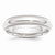 Platinum 5mm Comfort-Fit Milgrain Wedding Band