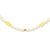 14K Yellow Gold Cultured Pearl & Lemon Quartz Necklace