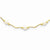 14K Yellow Gold Cultured Pearl Necklace