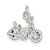 Motorcycle Charm in Sterling Silver