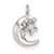 Sterling Silver Moon & Star Charm hide-image