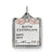 Sterling Silver Pink Birth Certificate Charm hide-image