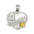 #1 Grandma Charm in Sterling Silver