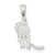 Hockey Player Charm in Sterling Silver