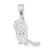 Sterling Silver Hockey Player Charm hide-image