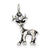 Sterling Silver Deer Charm hide-image