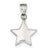 Star Charm in Sterling Silver