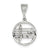 Sterling Silver Music Staff Charm hide-image