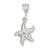 Starfish Charm in Sterling Silver