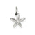 Starfish Charm in Sterling Silver