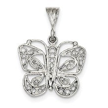 Sterling Silver Butterfly Charm hide-image