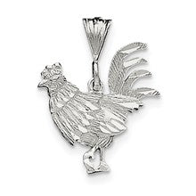 Sterling Silver Rooster Charm hide-image